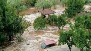 Tormenta «Daniel» azota a Grecia