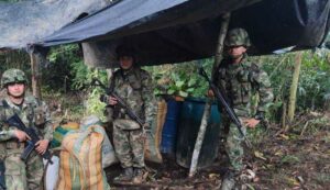 Destruyen seis laboratorios para procesamiento de cocaína en el noroeste de Colombia