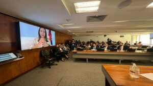 La realidad de Venezuela “es algo muy cruel”: María Corina Machado ante senadores de Brasil
