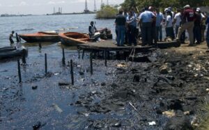 Retiran 213 toneladas de desechos plásticos de las orillas del Lago de Maracaibo