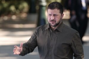 Zelenski llega en una visita sorpresa a Alemania