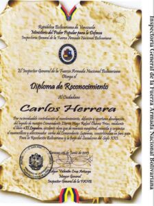 Libro Frases y Pensamientos “El Legado” recibió reconocimiento de la Inspectoría General de la FANB