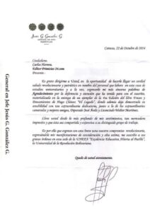 Libro de Chávez Frases y Pensamientos “El Legado” recibió reconocimiento del General en Jefe Jesús Gregorio González González
