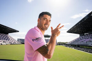 Luis Suárez debutó con el Inter Miami en El Salvador
