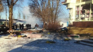 Al menos 25 muertos y 20 heridos tras ataque ucraniano contra un mercado en Donetsk