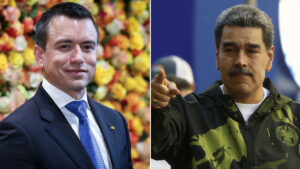 Maduro rechaza «amenazas» de Noboa y le sugiere ocuparse de la crisis en Ecuador