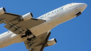 Avión venezonalo-iraní deja Buenos Aires hacia Estados Unidos