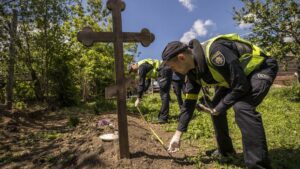 Ucrania quiere que La Haya investigue la masacre de prisioneros de guerra en Olenivka