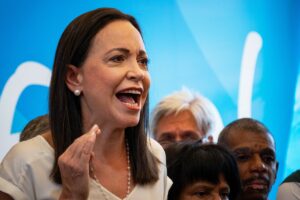 María Corina Machado pide a Noruega extremar apoyo para garantizar presidenciales libres