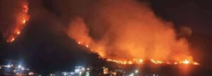 Autoridades combaten incendios forestales en Caracas, Carabobo y Miranda