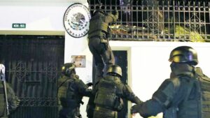Sudáfrica expresa preocupación pon el asalto de Ecuador a la embajada de México en Quito