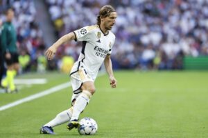 Modric se convierte en el jugador de más edad en jugar en Liga con el Real Madrid