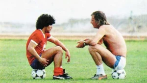 Admiración hasta el cielo entre Maradona y el ‘Flaco’ Menotti
