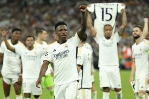 Vinícius, mejor jugador del partido: «Soy un afortunado»