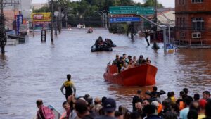 Inundaciones damnificaron al menos 61.400 viviendas en el sur de Brasil
