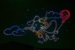 Disney presentará un espectáculo con 800 drones sobre escenas icónicas de sus películas