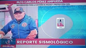 Viceministro Pérez Ampueda: No se reportan ningún tipo de afectaciones tras el sismo de este domingo