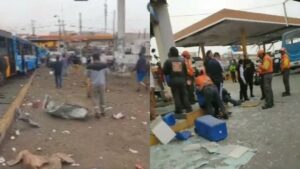 Un fallecido y 22 heridos por explosión en estación de servicio en Lima
