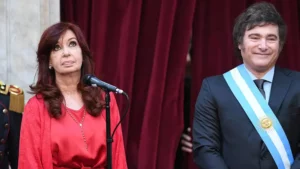 Cristina Fernández califica de «gira artística» el último viaje de Javier Milei a EE.UU.