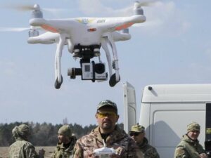 Un dron ayuda a poner a salvo a una ucraniana que huía de la zona ocupada por Rusia