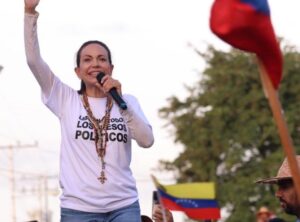María Corina Machado asegura que «en el peor de los casos» la oposición tienen el «80% de los apoyos»