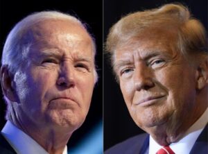 Trump se burla de los tropiezos de Biden en un video tras el debate presidencial