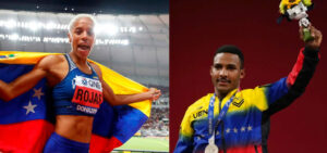 Yulimar Rojas y Julio Mayora serán los abanderados de Venezuela en París 2024