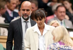 Guardiola se deja ver en Wimbledon