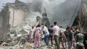 Rusia atacó el hospital infantil de Kiev con un misil Kh-101, según Ucrania