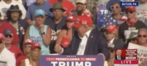 Trump es evacuado de un mitin en Pensilvania después de un tiroteo