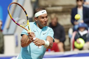 Nadal, junto a Ruud, en las semifinales de dobles en Bastad