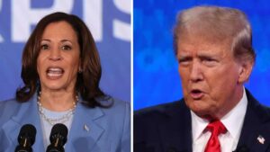 Trump acepta debatir con Harris si es nominada candidata demócrata a las presidenciales