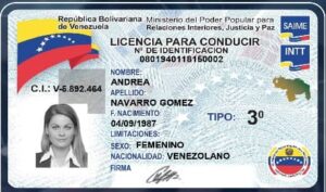 Conozca el nuevo formato de Licencia para Conducir en Venezuela