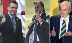 Daniel Noboa, el presidente suramericano mejor valorado, seguido de Lula y Lacalle Pou