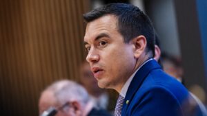 Tribunal Electoral de Ecuador admite demanda contra Daniel Noboa