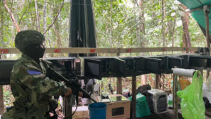 Destruyen en Colombia «megalaboratorio» de producción de cocaína en frontera ecuatoriana