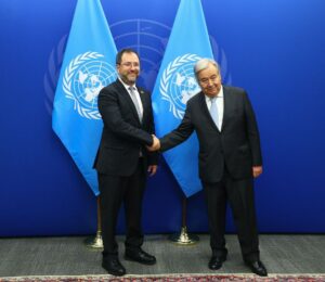 Gil y Guterres sostuvieron encuentro para tratar sobre «agresión» de EE. UU. contra Venezuela