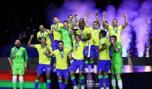 Brasil es el campeón mundial de futsal al derrotar en la final 2-1 a Argentina
