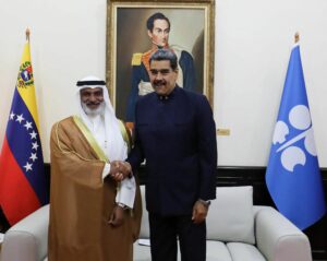 Maduro sostuvo reunión con el Secretario General de la OPEP, Haitham al-Ghais
