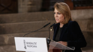 «No es una opción ninguna dimisión»: Vicepresidenta de Valencia responde a manifestantes