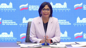 Vicepresidenta rechaza sanciones de Canadá: «Todos los días hacen un papelón y un circo frente a sus opresores»
