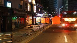 Un atropello masivo en un mercado de Seúl deja al menos 13 heridos