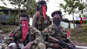 Un paro armado en el departamento colombiano del Chocó anunció el ELN