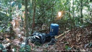 FANB detectó y destruyó en Amazonas elementos usados para la minera ilegal