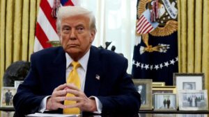 Trump amenaza a la UE y Canadá con aranceles «mucho mayores» si cooperan para perjudicar a EE.UU.