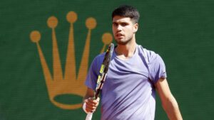 Carlos Alcaraz avanza a cuartos de final en el abierto de Montecarlo