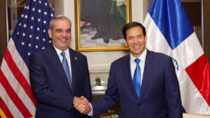 Abinader y Marco Rubio analizan crisis haitiana en reunión bilateral en Washington