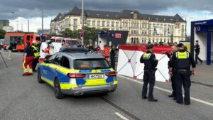 Ataque con cuchillo deja más de 10 heridos en Hamburgo