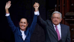 «A la gente le dio mucho gusto»: Sheinbaum celebra reaparición en público de López Obrador