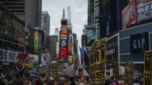 Protestas antiguerra estallan en EE.UU. tras el ataque contra Irán